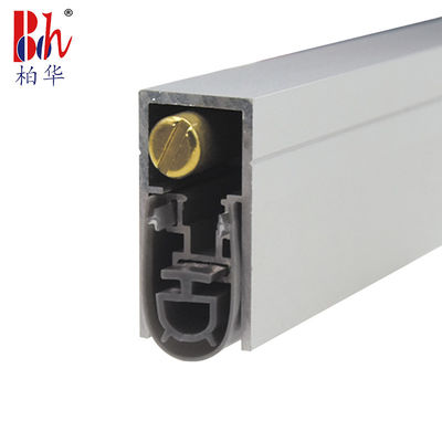 Sigilli di fondo automatici di porta durevoli 20*37mm Strisce climatiche in alluminio