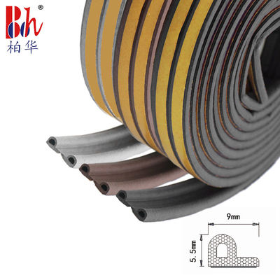 la forma di gomma delle guarnizioni P di 9x5.5mm EPDM applica guarnizione di tenuta a per la porta e la finestra