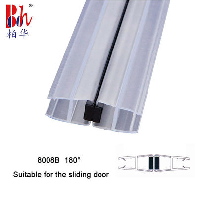 striscia magnetica della porta della doccia del PVC 180° di 10mm con resistenza invecchiante