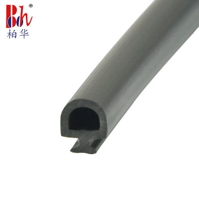 Tipo di gomma strisce della scanalatura del nero della guarnizione del PVC di riduzione di rumore per il profilo di alluminio