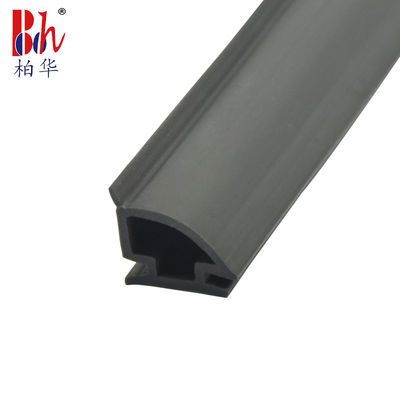 TPE della striscia di gomma del PVC di 12.5*10mm antiurto per colore del nero del portello scorrevole