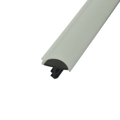 Strisce di tenuta in gomma a forma di D coestrusa Striscia di tenuta per porte in legno Guarnizione colore bianco