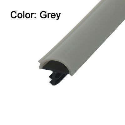 Il nastro di tenuta di gomma D di Gray Color Co-Extrudsion Wooden Door modella i sigilli alla porta