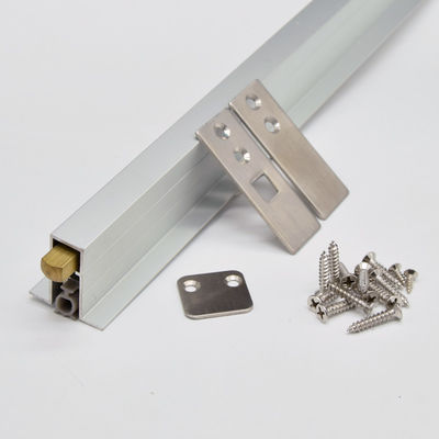 Tipo T nascosto scanalatore automatico scarico verso il basso sigillo della porta con bordo laterale 1000 mm