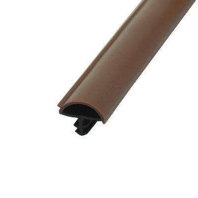 Appartamento impermeabile a polvere sigillo di porta in legno striscia marrone colore 12 * 5 mm