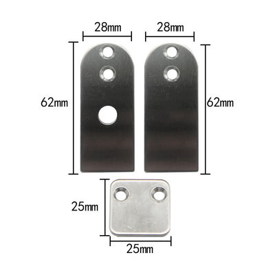 Sigillazione automatica del fondo della porta in alluminio con regolazione del ritiro Lunghezza 915 mm