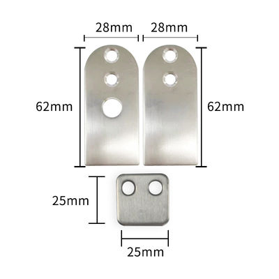 Colore argento 1.5 cm porta automatica sigilli di fondo duratura