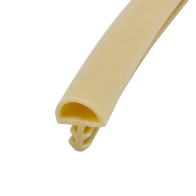 Tipo di legno antiurto sigillo alla porta della scanalatura della striscia del sigillo alla porta di gomma del PVC