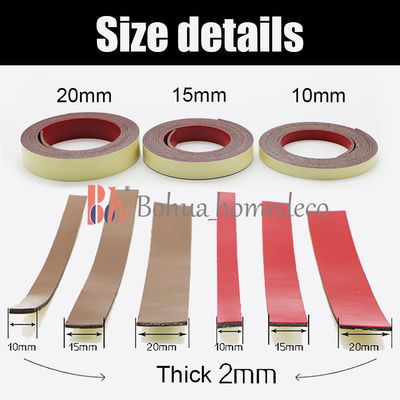 Sigillo alla porta a prova di fuoco della grafite 2mm densamente con colore di Brown e rosso