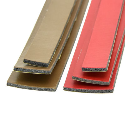 Sigillo alla porta a prova di fuoco della grafite 2mm densamente con colore di Brown e rosso