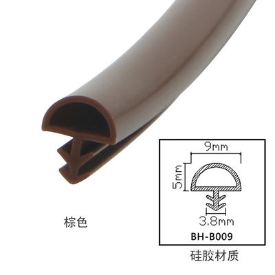 Para-arie di legno dell'isolamento acustico di spogliatura di tempo del silicone della porta