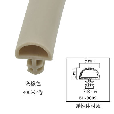 Il sigillo alla porta di legno espulso del TPE spoglia le guarnizioni che di gomma della struttura della finestra l'isolamento acustico antipolvere applica guarnizione di tenuta a