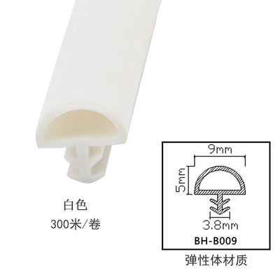 Il sigillo alla porta di legno espulso del TPE spoglia le guarnizioni che di gomma della struttura della finestra l'isolamento acustico antipolvere applica guarnizione di tenuta a