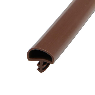 La striscia di legno del sigillo alla porta di alta qualità Co-ha espulso D modellare il nastro di tenuta di gomma antiurto del PVC per la porta di legno