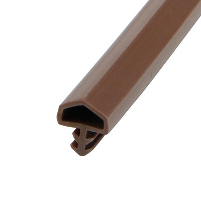 Scanali il tipo nastro di tenuta di gomma antiurto del PVC della striscia di legno del sigillo alla porta per la porta e la finestra di legno