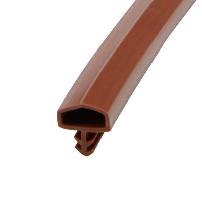 La striscia di legno del sigillo alla porta dell'isolamento acustico ha modificato la porta del PVC applica guarnizione di tenuta a