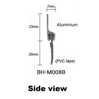 La vite ha riparato la striscia inferiore della guarnizione della porta di altezza di 43mm con la gomma del PVC