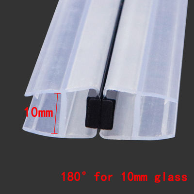 striscia magnetica della porta della doccia del PVC 180° di 10mm con resistenza invecchiante