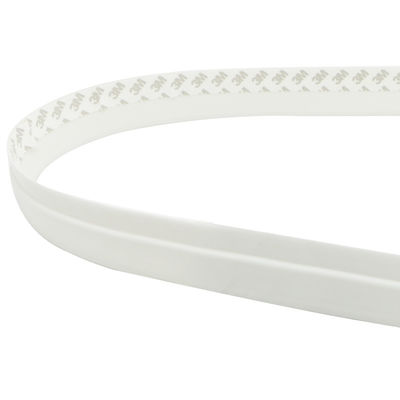 Guarnizione autoadesiva della porta a lamelle del tempo del silicone con 3M Glue Tape White 45mm