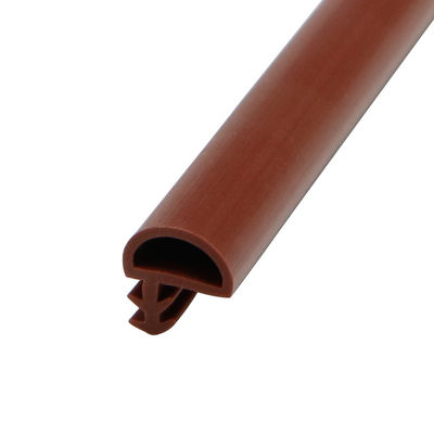 La D modella il tipo laterale 9x5mm della scanalatura di Stipping del tempo della porta a lamelle della guarnizione del PVC