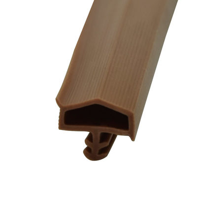 Guarnizioni termoplastiche dell'elastomero del tetto della striscia di legno a forma di del sigillo alla porta con l'aletta 12x6mm