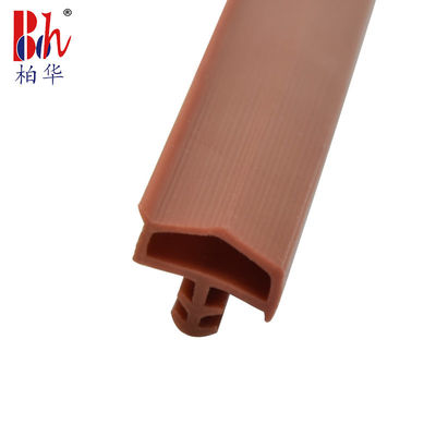 Guarnizioni termoplastiche dell'elastomero del tetto della striscia di legno a forma di del sigillo alla porta con l'aletta 12x6mm