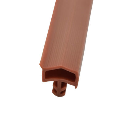 Striscia di gomma del sigillo alla porta di fettuccia di vigogna dell'elastomero termoplastico con l'aletta 10*5.5mm