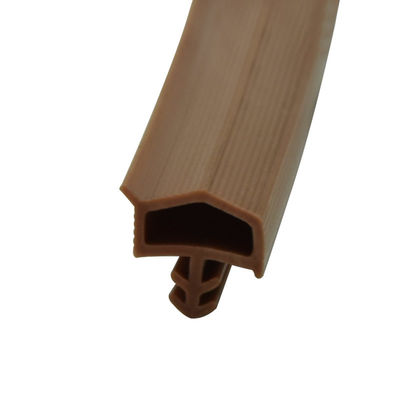 Striscia di gomma del sigillo alla porta di fettuccia di vigogna dell'elastomero termoplastico con l'aletta 10*5.5mm