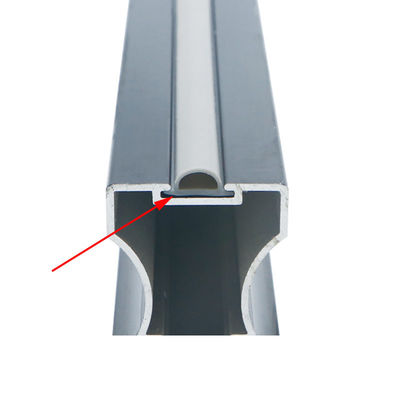 Il PVC antiurto della striscia del sigillo alla porta del guardaroba che attenua le strisce colora su misura