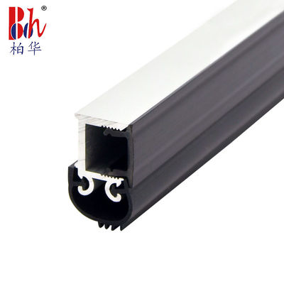 Vite inferiore della striscia della guarnizione della porta di alluminio 6063 riparata con la gomma di silicone