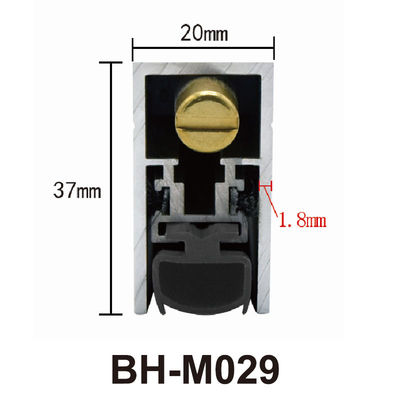 guarnizioni inferiori di spazzata della porta celate 20*37mm a forma di U per la porta di legno