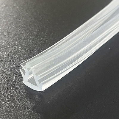 Strisce di vetro molli trasparenti della clip di fettuccia di vigogna del PVC per il vetro di 5mm