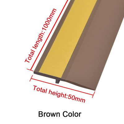 resistenza all'acqua della striscia inferiore della guarnizione della porta di Brown di lacune di 3mm