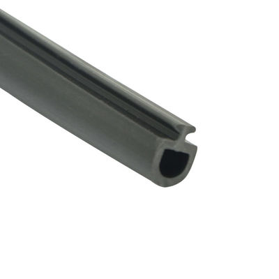 Tipo di gomma strisce della scanalatura del nero della guarnizione del PVC di riduzione di rumore per il profilo di alluminio