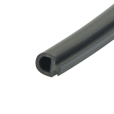 Tipo di gomma strisce della scanalatura del nero della guarnizione del PVC di riduzione di rumore per il profilo di alluminio