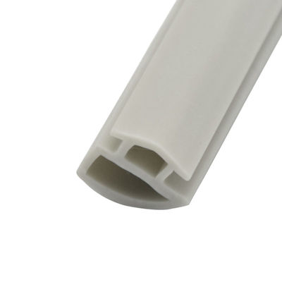 Striscia di gomma del PVC dei 200 tester/rotolo per la porta del guardaroba grigio chiaro