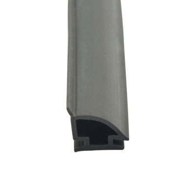 TPE della striscia di gomma del PVC di 12.5*10mm antiurto per colore del nero del portello scorrevole